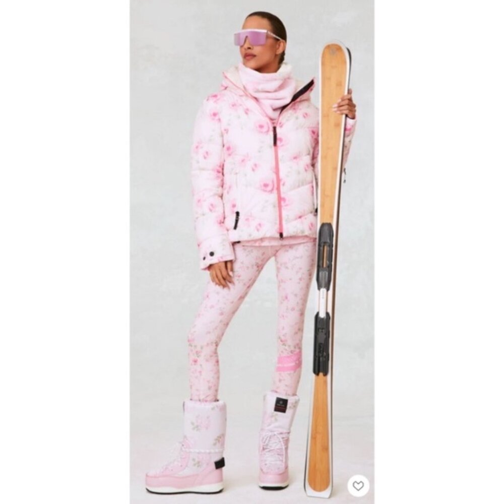 NWT - Bogner X LoveShackFancy Fire & Ice Base Layer Pants sz SML